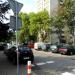 Klecka Street in Warsaw city