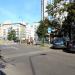 Polna Street in Warsaw city
