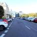Zielna Street in Warsaw city