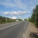 Магистральное шоссе в городе Коряжма