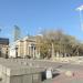 Parade Square in Warsaw city