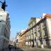 Senatorska Street in Warsaw city