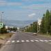 Komsomolskaya ulitsa in Monchegorsk city