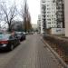 Pawia Street in Warsaw city