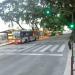 Avenida Leandro N. Alem en la ciudad de Buenos Aires