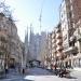 Avinguda Gaudi en la ciudad de Barcelona