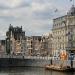 Damrak in Amsterdam city