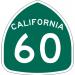 California State Route (SR 60) Pomona Freeway in Los Angeles, California city