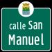 Calle San Manuel en la ciudad de Corozal