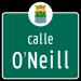 Calle O'Neill en la ciudad de Corozal