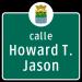 Calle Howard T. Jason en la ciudad de Corozal