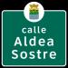 Calle Aldea Sostre en la ciudad de Corozal