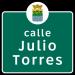 Calle Julio Torres Rodríguez en la ciudad de Corozal