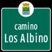 Camino de los Albino en la ciudad de Corozal