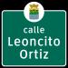 Calle Leoncito Ortiz en la ciudad de Corozal