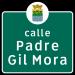 Calle Padre Gil Mora en la ciudad de Corozal
