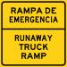 Rampa de emergencia en la ciudad de Corozal