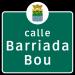 Calle Barriada Bou en la ciudad de Corozal