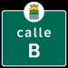 Calle B en la ciudad de Corozal