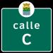 Calle C en la ciudad de Corozal