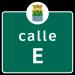 Calle E en la ciudad de Corozal