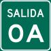 Salida 0A en la ciudad de San Juan