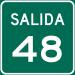 Salida 48 en la ciudad de Manatí