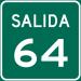 Salida 64 en la ciudad de Arecibo