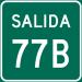 Salida 77B en la ciudad de Arecibo