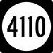 Carretera PR-4110 en la ciudad de Aguadilla