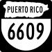 Antigua carretera PR-6609 en la ciudad de Arecibo
