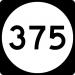 PR-375 in Yauco city