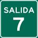 Salida 7 en la ciudad de San Juan