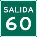 Salida 60 en la ciudad de Salinas