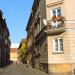 Piekarska Street in Warsaw city