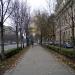 Andrassy Avenue in Budapest city