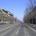 Andrassy Avenue in Budapest city