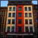 Volkstraat in Antwerp city