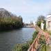 Achtervisserij in Ghent city