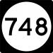 PR-748 in Guayama city