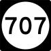PR-707 in Guayama city