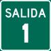Salida 1 en la ciudad de San Juan