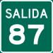 Exit 87 in Guayama city