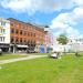 Cathedral Yard in Exeter city
