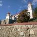 Zámocké schody in Bratislava city