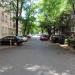 Ligocka Street in Warsaw city