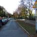 Wiktorska Street in Warsaw city