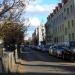 Różana Street in Warsaw city