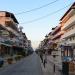 Agiou Nikolaou Street in Paralia city