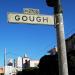 Gough Street in San Francisco, California city